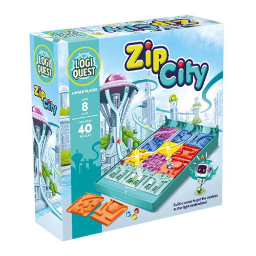 Logiquest: Zip City | Zatu Games