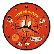 Loki Wall Clock Miss Minutes