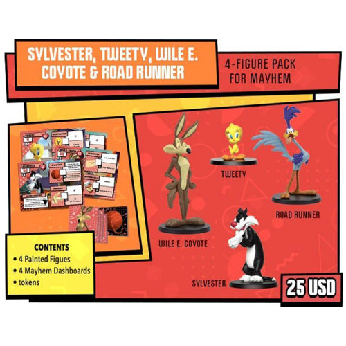 Looney Tunes Mayhem 4-Figure Pack