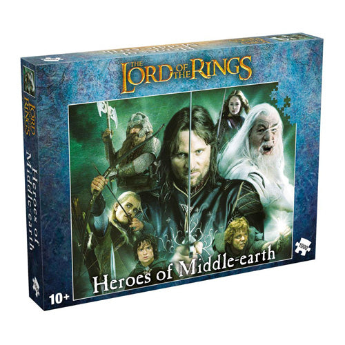 Lord of the Rings Heroes of Middle Earth (1000 Pieces)