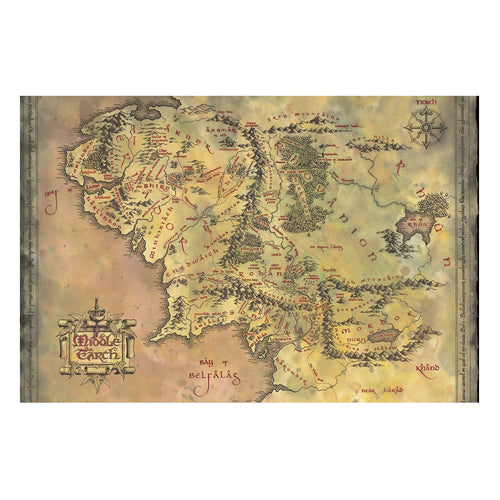 Lord of the Rings Poster Pack Middle Earth 61 x 91 cm