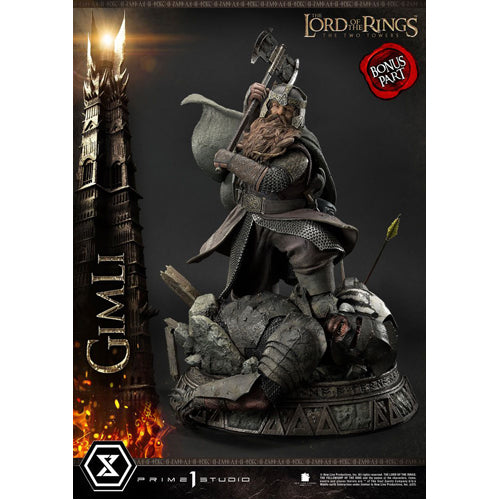Lord of the Rings: The Two Towers Statue 1/4 Gimli Bonus Version 56 cm