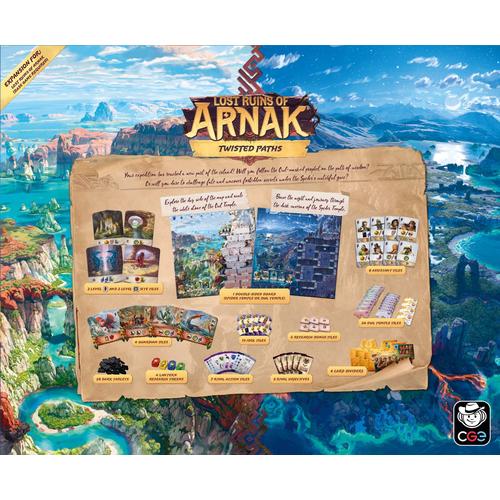 lost ruins of arnak card sleeves Lost Ruins of Arnak: Twisted Paths Expansion
