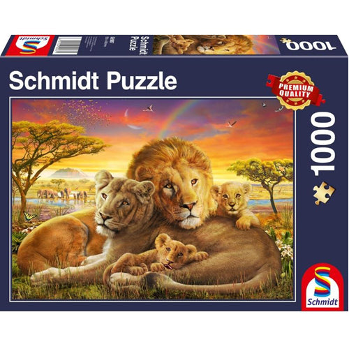 Loving Lions (1000 pieces)