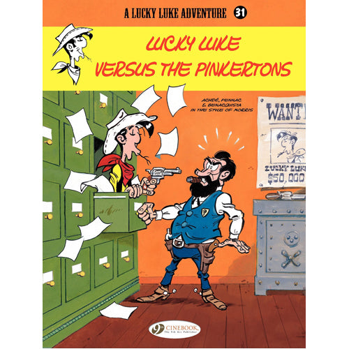 Lucky Luke Vol.31: Lucky Luke Versus the Pinkertons (Paperback)