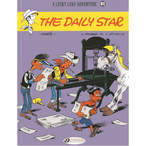 Lucky Luke Vol.41: The Daily Star (Paperback)