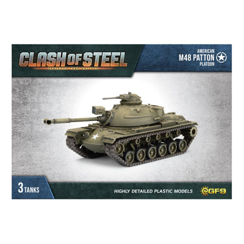 M48 Medium Tank Platoon (x3 Plastic)
