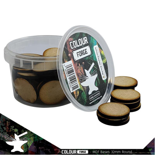 MDF Bases - 32mm Round (60)