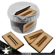 MDF Bases - 60x30mm Rectangular - 3mm spacing (25)
