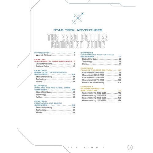 Star Trek Adventures Second Edition The 23rd Century Campaign Guide