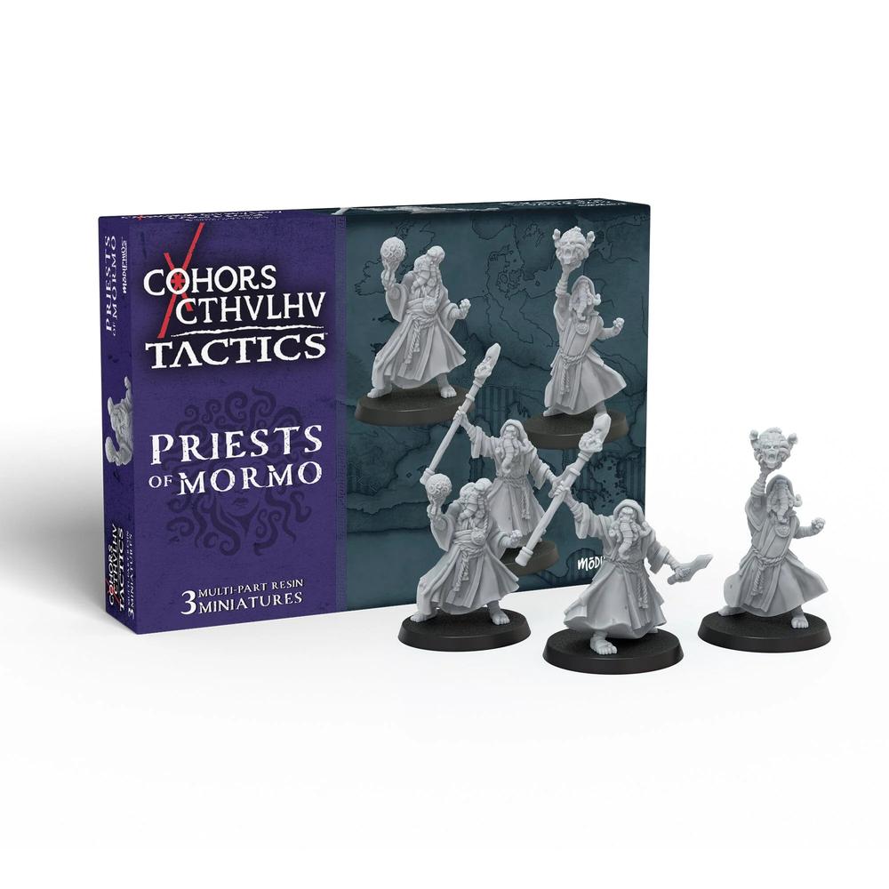 Cohors Cthulhu Tactics Miniatures - Priests of Mormo