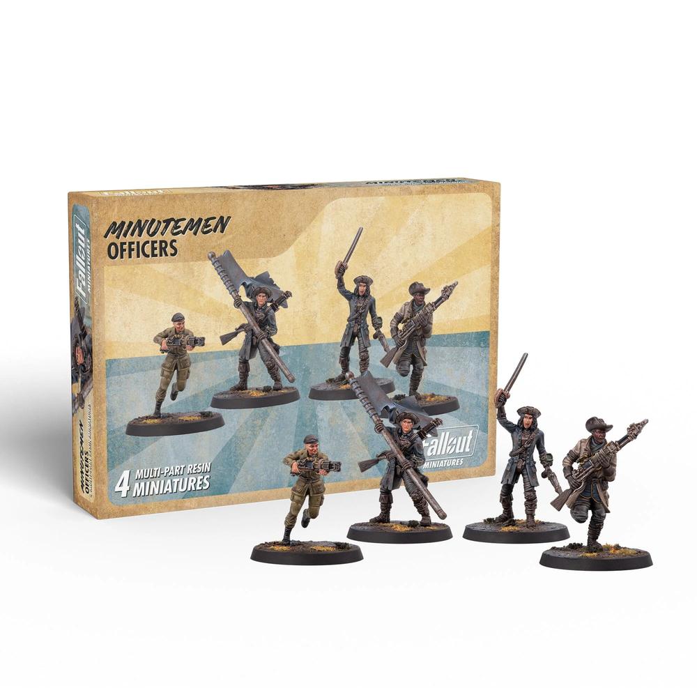 Fallout: Miniatures - Minutemen Officers