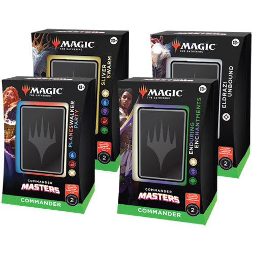 MTG: Commander Masters Commander Decks - 4 Set