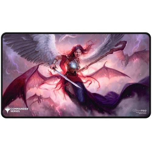 MTG: Commander Series - Black Stitched Playmat Kaalia FanVote