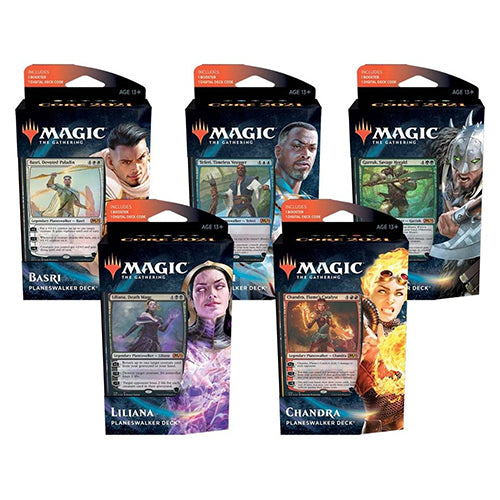 MTG: Core Set 2021 Planeswalker Deck - 5 Set