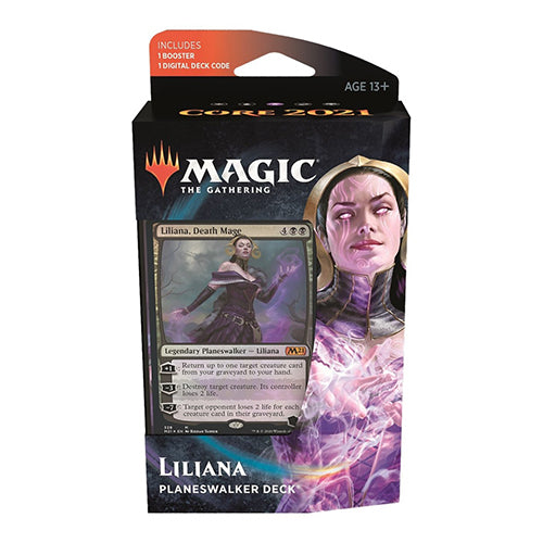 Magic: the Gathering - Core Set 2021 Planeswalker Deck - Liliana