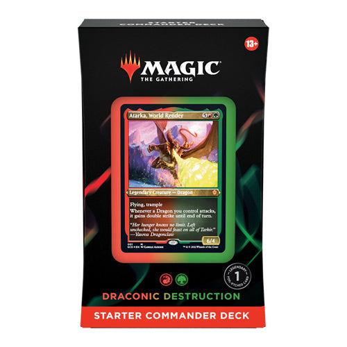 MTG: Evergreen Starter Commander Decks 2022: Draconic Destruction