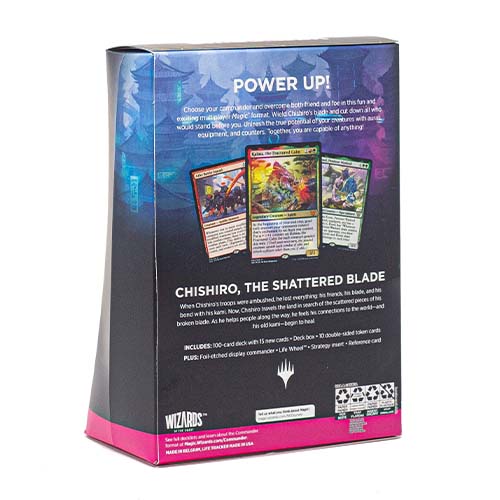 MTG: Kamigawa: Neon Dynasty Commander Deck Â– Upgrades Unleashed Back