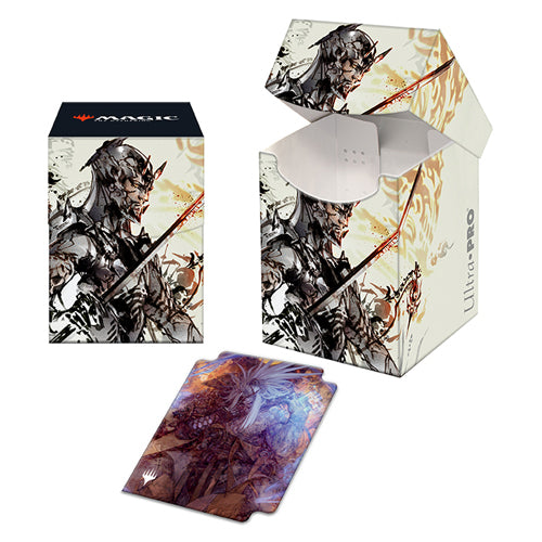 MTG: Kamigawa: Neon Dynasty Satoru Umezawa 100+ Deck Box