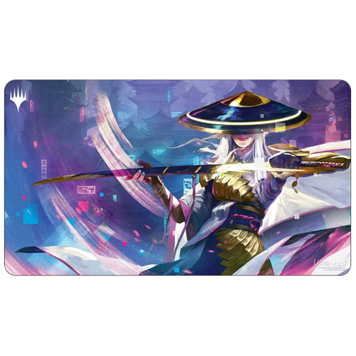 MTG: Kamigawa: Neon Dynasty The Wandering Emperor Standard Gaming Playmat
