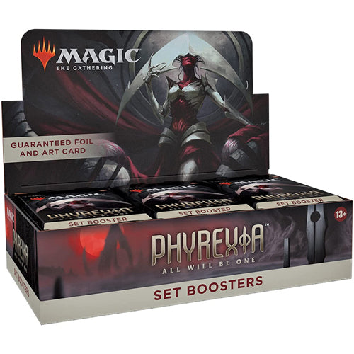 mtg booster box giveaway Magic: the Gathering - Phyrexia All Will Be One Set Style:Custom Art Screws Case RETURN TO THE LAND Out-of-Print PSAcard on X: 