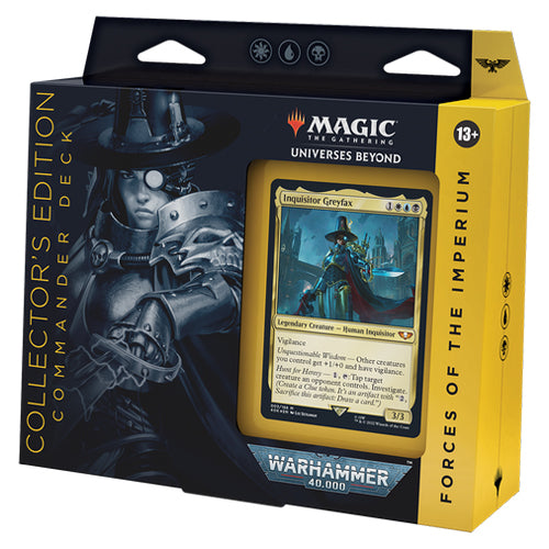 MTG: Universes Beyond: Warhammer 40,000 Collector's Edition Commander Deck - Forces of the Imperium
