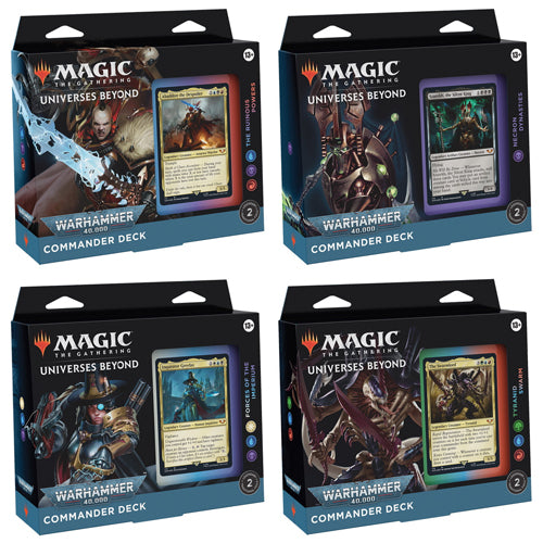 Magic: The Gathering - Universes Beyond: Warhammer 40,000 Commander De | Zatu Games Magic: The Gathering - Universes Beyond: Warhammer 40,000 Commander De | Zatu Games