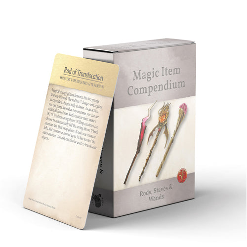 Magic Item Compendium: Rods, Staves and Wands