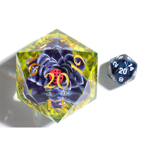 Magic The Gathering Black Lotus Spindown 54mm D20 - Sirius Dice