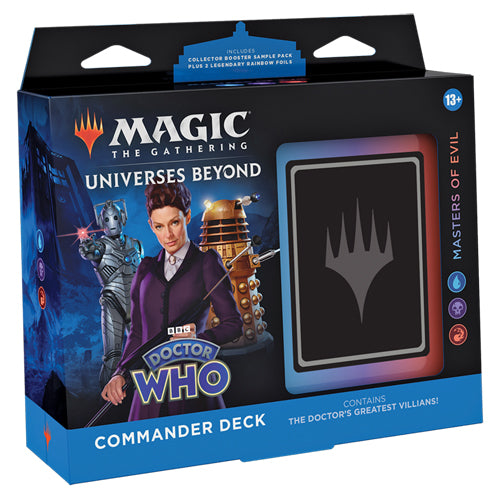 Magic: The Gathering: Doctor Who Commander Deck - Masters Of Evil