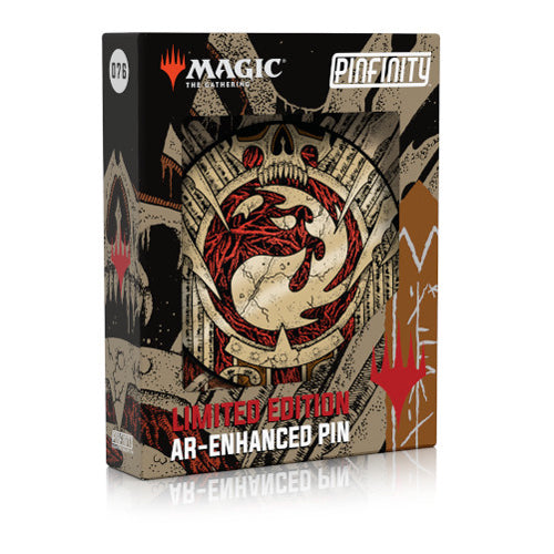 Magic: The Gathering - Phyrexia Mana Symbol Pin - Infect Mountain