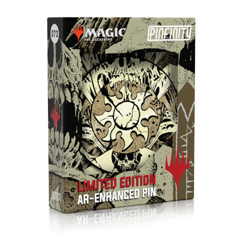 Magic: The Gathering - Phyrexia Mana Symbol Pin - Infect Plains