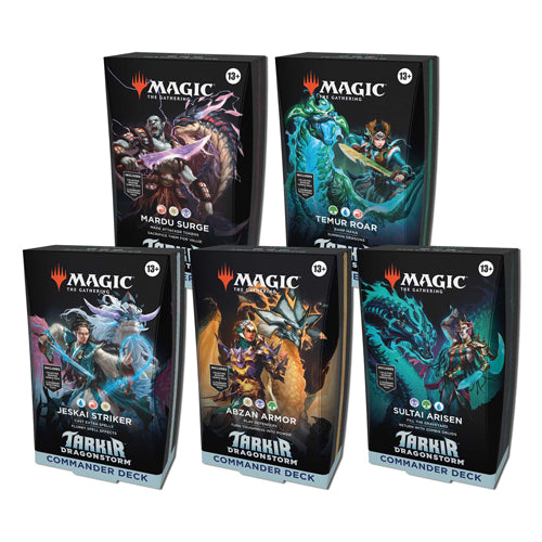 Magic: The Gathering - Tarkir: Dragonstorm - Commander Deck - 5 Set