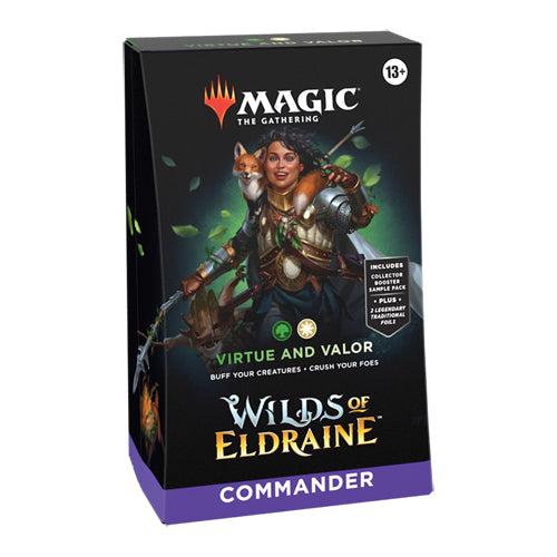 MAGIC: THE GATHERING: WILDS OF ELDRAINE COMMANDER DECK – VIRTUE AND VALOR