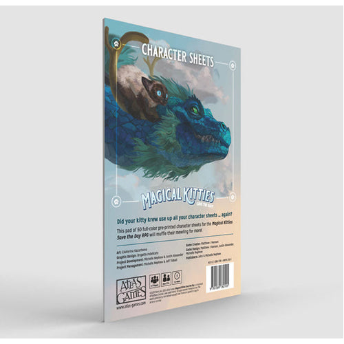 Magical Kitties Save The Day: Character Sheets Pad