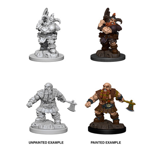Male Dwarf Barbarian: D&D Nolzur's Marvelous Unpainted Miniatures (Wave 4)