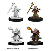 Male Gnome Wizard: D&D Nolzur's Marvelous Unpainted Miniatures (Wave 3)