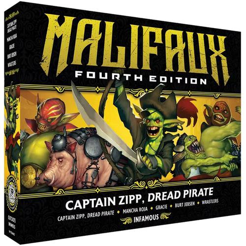 Malifaux 4th Edition: Captain Zipp, Dread Pirate