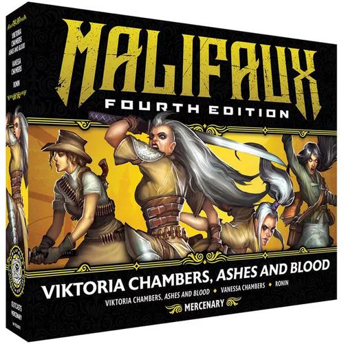 Malifaux 4th Edition: Viktoria Chambers, Ashes and Blood