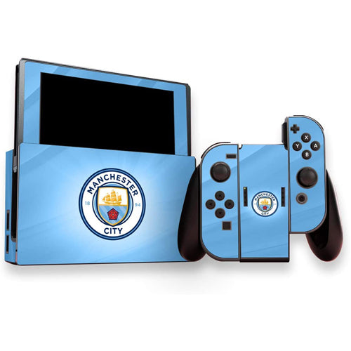Manchester City FC - Nintendo Switch (Console & Controller) Skin - Nintendo Switch