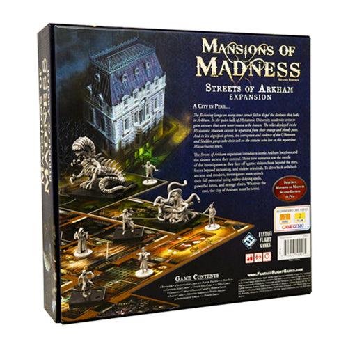 Mansions of Madness 2nd Edition: Streets of Arkham Expansion