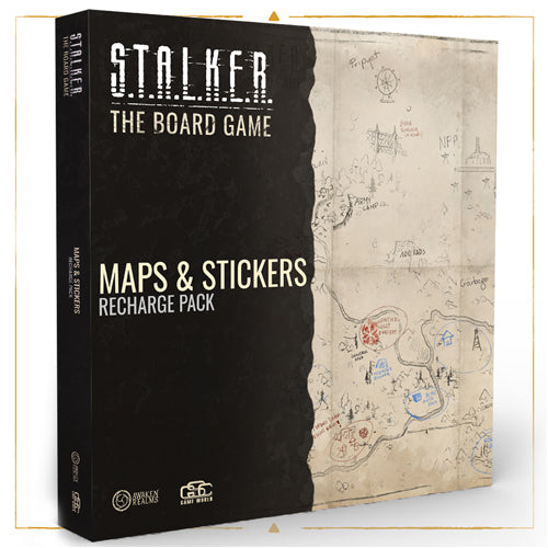 Maps & Stickers Recharge Pack - STALKER: The Board Game