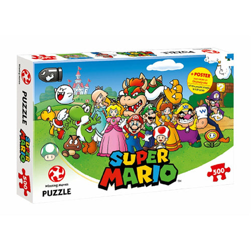 Mario Kart and Friends Puzzle 500pc