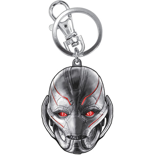 Marvel Avengers 2 Ultron Head Pewter Key Ring