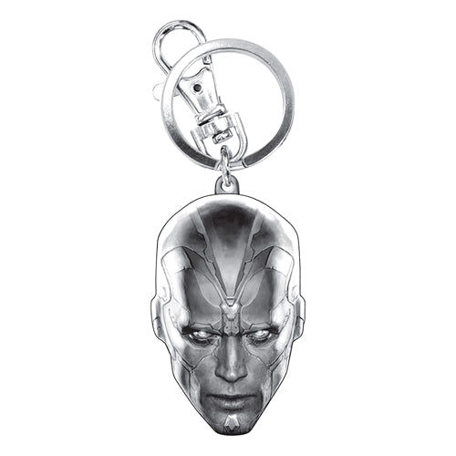 Marvel Avengers 2 Vision Head Pewter Key Ring