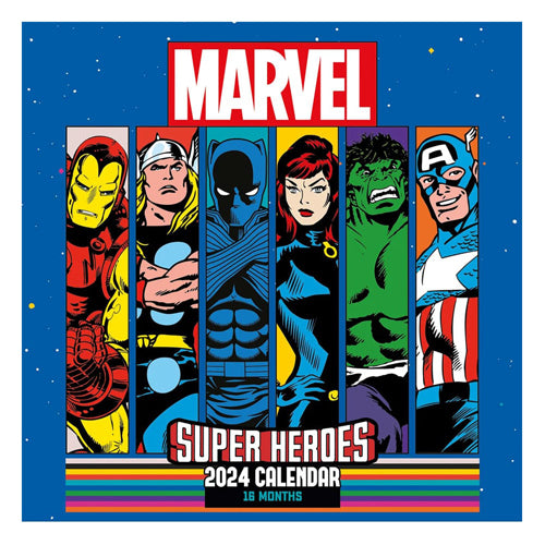 Marvel Calendar 2024 Super Heroes