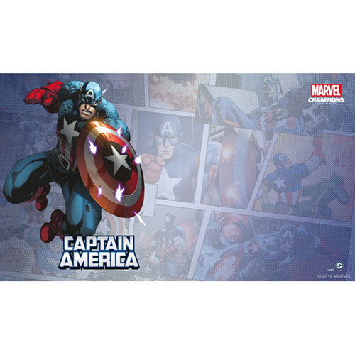 Marvel Champions Captain America Game Mat