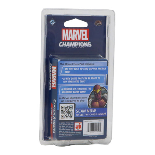 Marvel Champions: Captain America Hero Pack | Zatu Games Marvel Champions: Captain America Hero Pack | Zatu Games