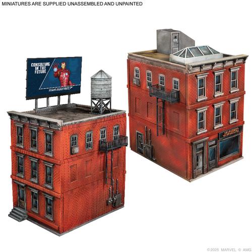 Marvel: Crisis Protocol - NYC City Block Terrain Collection | Zatu