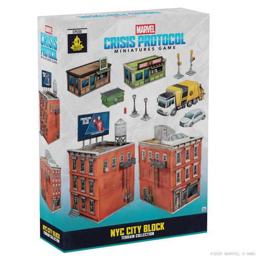 Marvel: Crisis Protocol - NYC City Block Terrain Collection | Zatu